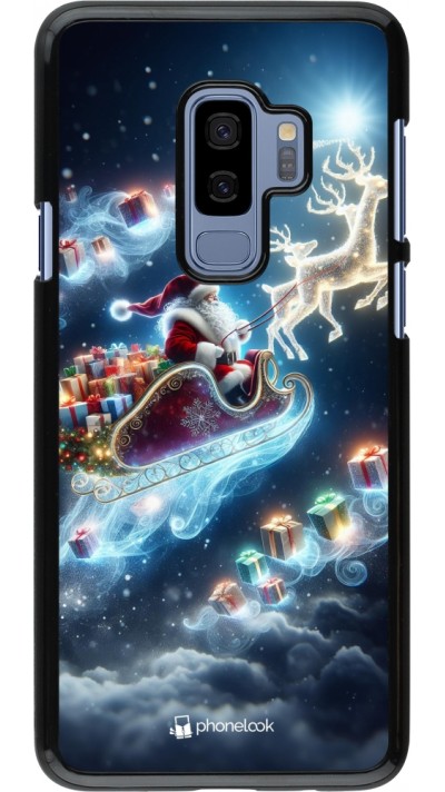 Samsung Galaxy S9+ Case Hülle - Weihnachten 2023 Verzauberter Weihnachtsmann