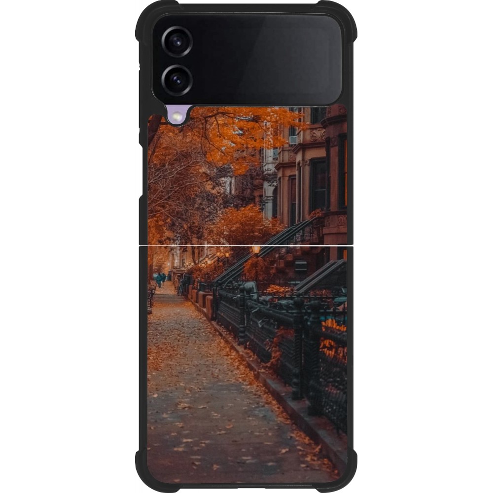 Samsung Galaxy Z Flip3 5G Case Hülle - Silikon schwarz Autumn 2024 city