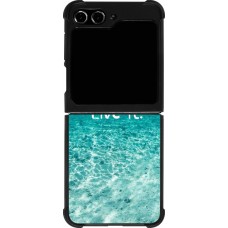 Samsung Galaxy Z Flip5 Case Hülle - Silikon schwarz Summer 18 24