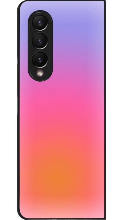 Coque Samsung Galaxy Z Fold3 5G - Orange Pink Blue Gradient