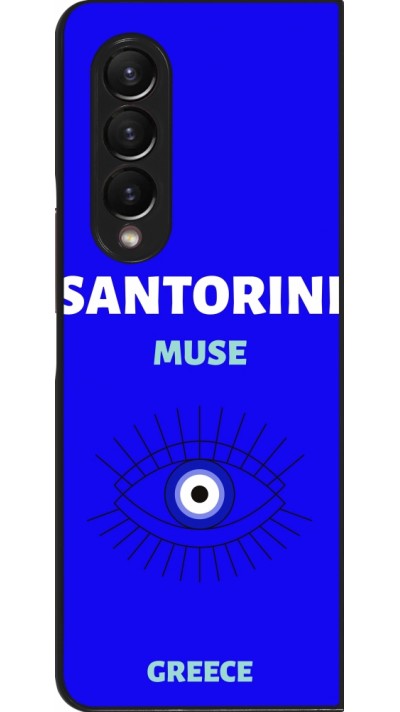 Coque Samsung Galaxy Z Fold3 5G - Pop Summer Destination Santorini