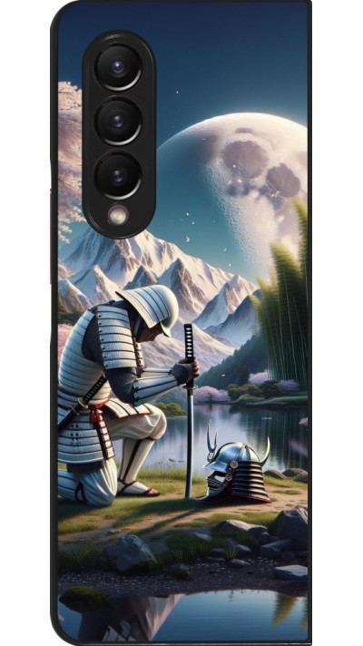 Coque Samsung Galaxy Z Fold3 5G - Samurai Katana Lune