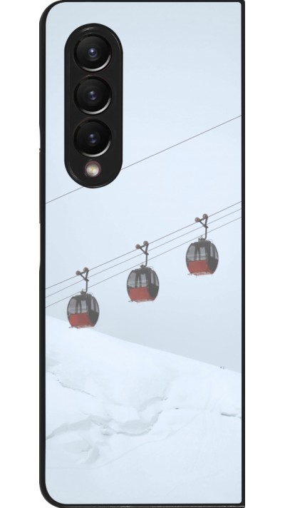 Coque Samsung Galaxy Z Fold3 5G - Winter 22 ski lift