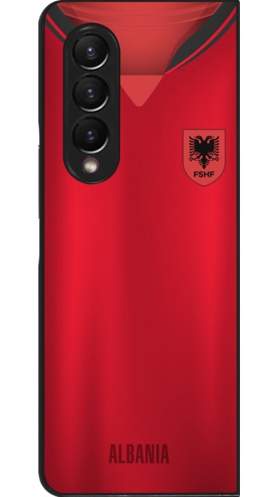 Samsung Galaxy Z Fold4 Case Hülle - Albanien personalisierbares Fussballtrikot