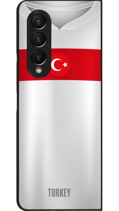 Samsung Galaxy Z Fold4 Case Hülle - Türkei personalisierbares Fussballtrikot