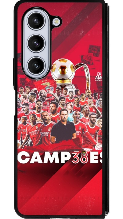 Samsung Galaxy Z Fold5 Case Hülle - Silikon schwarz Benfica Campeoes 2023