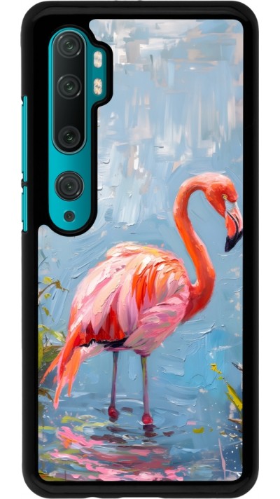 Coque Xiaomi Mi Note 10 / Note 10 Pro - Paint Flamingo