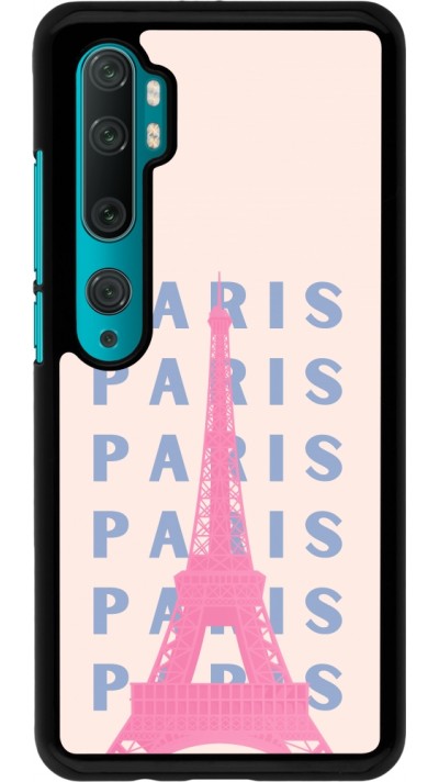 Coque Xiaomi Mi Note 10 / Note 10 Pro - Paris Pink Print