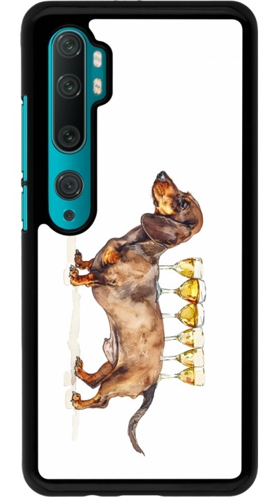 Coque Xiaomi Mi Note 10 / Note 10 Pro - Wine Teckel