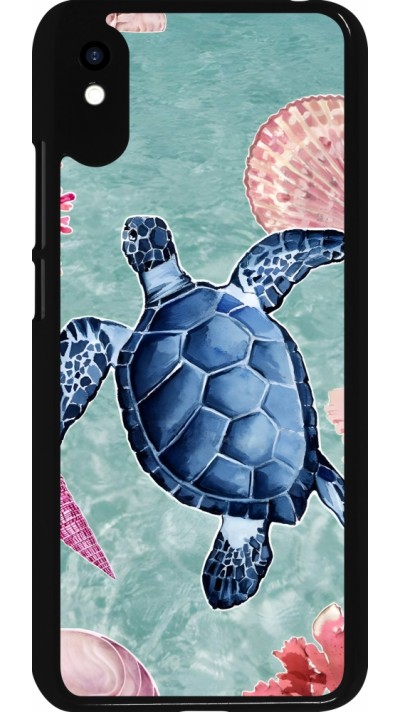 Xiaomi Redmi 9A Case Hülle - Preppy Turtle