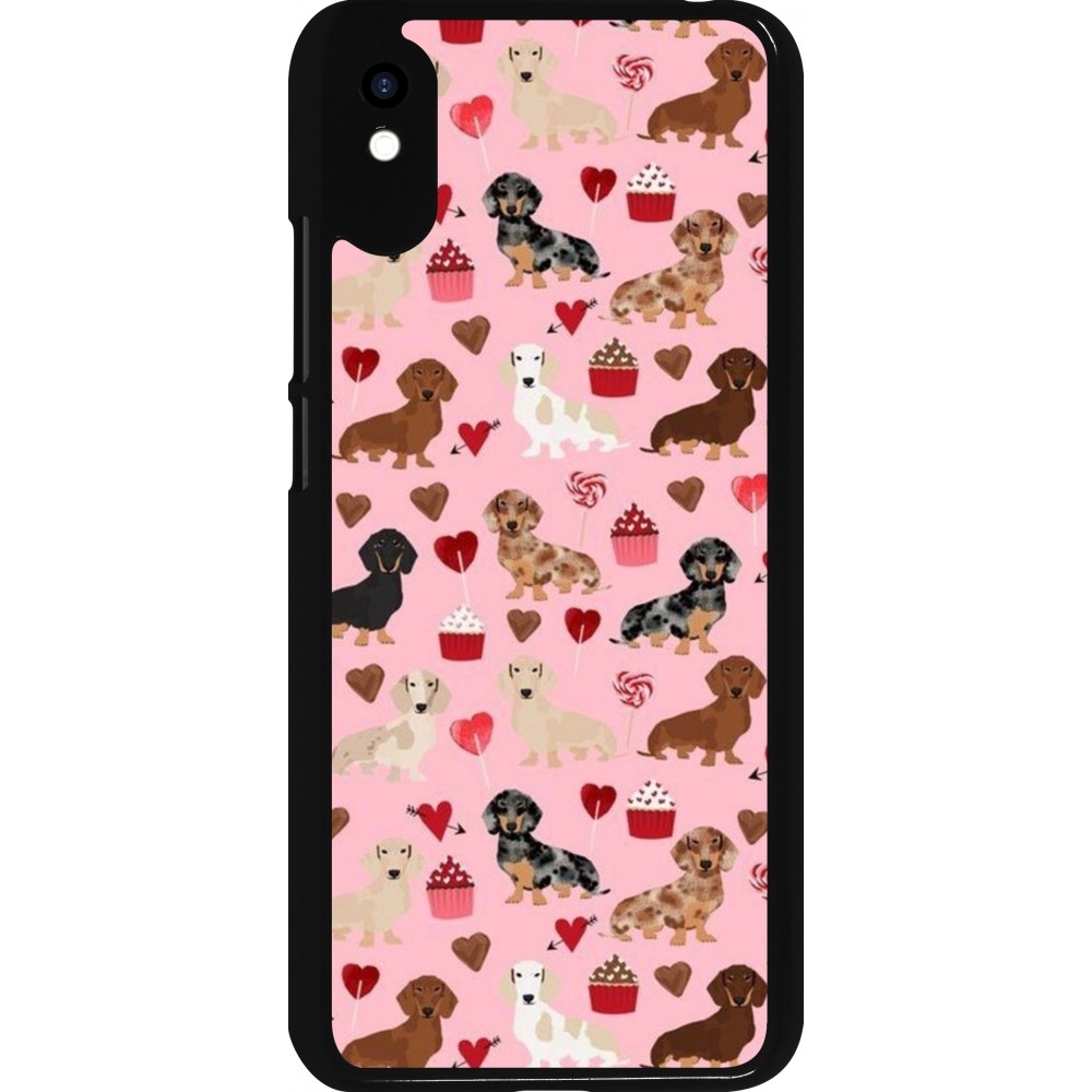 Coque Xiaomi Redmi 9A - Valentine 2024 puppy love