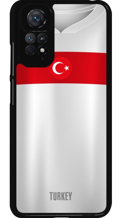 Xiaomi Redmi Note 11 / 11S Case Hülle - Türkei personalisierbares Fussballtrikot