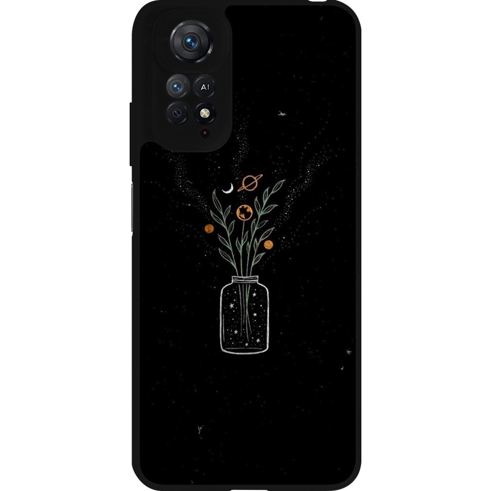 Xiaomi Redmi Note 11 / 11S Case Hülle - Silikon schwarz Vase black