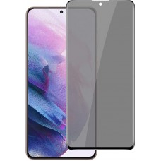 Samsung Galaxy S21 3D Privacy Anti-Spy Tempered Glass - Bildschirm Schutzglas mit schwarzen Rändern