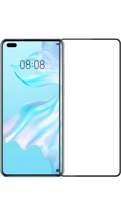 3D Tempered Glass Huawei P40 - Vitre de protection d'écran intégrale verre trempé avec bords noirs