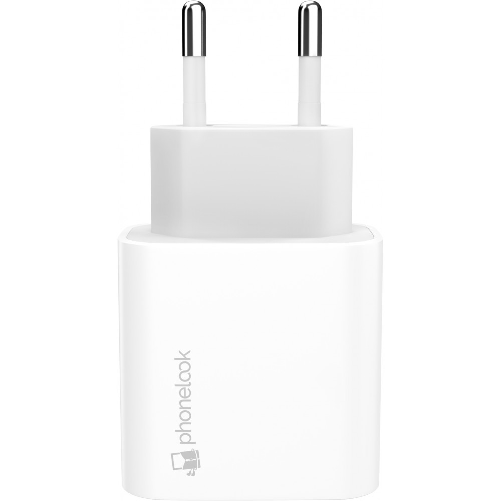 USB-C Power Netzadapter 30W Ladegerät - Ladestecker Fast Charge - PhoneLook - Weiss