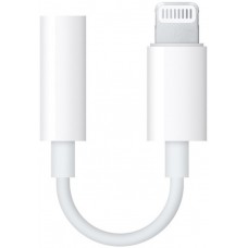 Apple Lightning vers mini-jack 3.5mm adaptateur MMX62ZM/A - Blanc