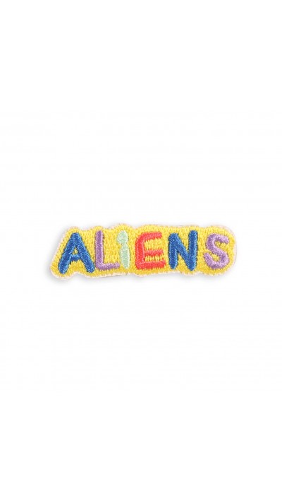 Autocollant sticker pour téléphone/tablette/ordinateur brodé en 3D - ALIENS