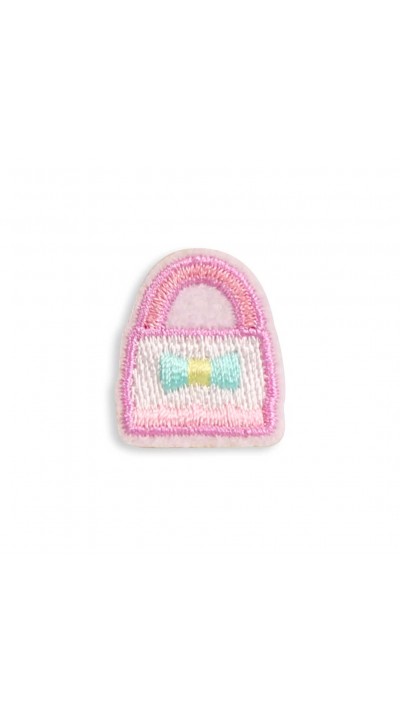 Autocollant sticker pour téléphone/tablette/ordinateur brodé en 3D - Cute handbag