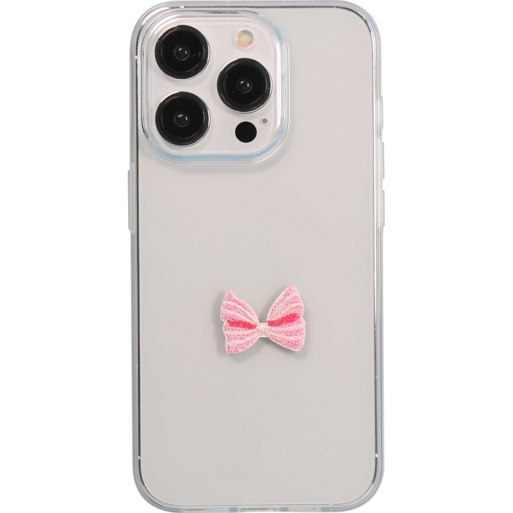 Autocollant sticker pour téléphone/tablette/ordinateur brodé en 3D - Pink accessory