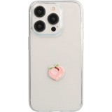 Autocollant sticker pour téléphone/tablette/ordinateur brodé en 3D - Peach