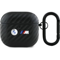 Coque AirPods 4 - BMW M Carbon - Noir