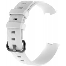 Bracelet sportif en silicone - Taille S - Blanc - Fitbit Charge 3 / 4