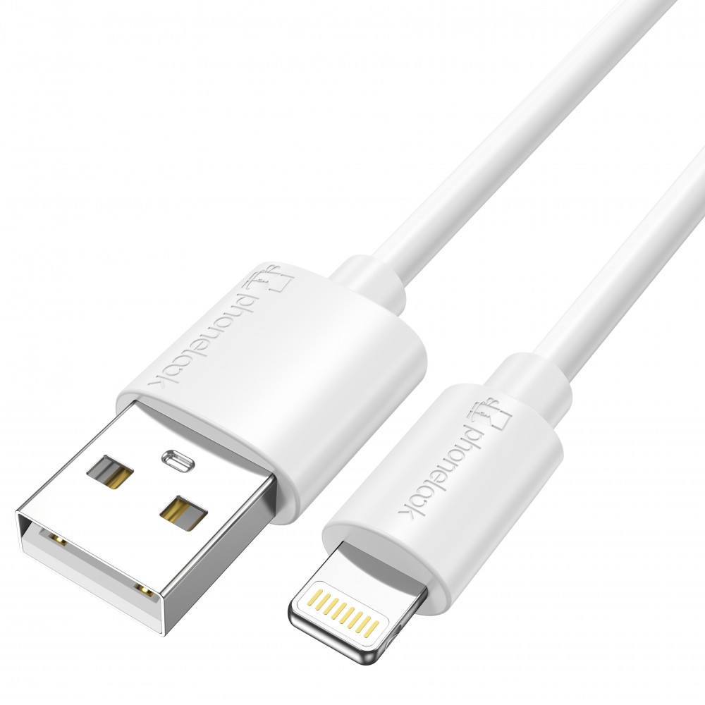 iPhone Lightning Kabel USB (1 m) - PhoneLook - Weiss