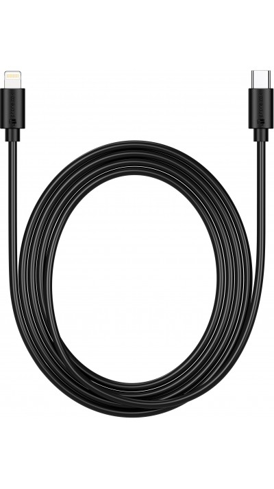 iPhone Ladekabel (2 m) Lightning auf USB-C - PhoneLook - Schwarz