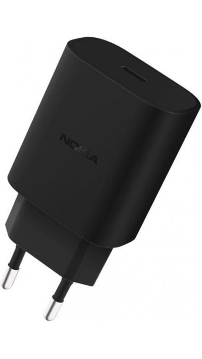 Chargeur Nokia 20W USB-C Fast Charge - Noir