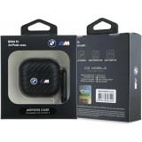 Coque AirPods 4 - BMW M Carbon - Noir