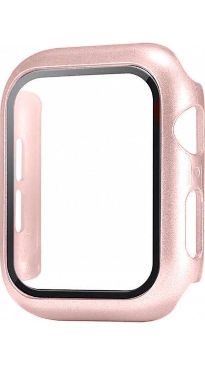 Apple Watch 38mm Case Hülle - Full Protect mit Schutzglas - Rosa gold