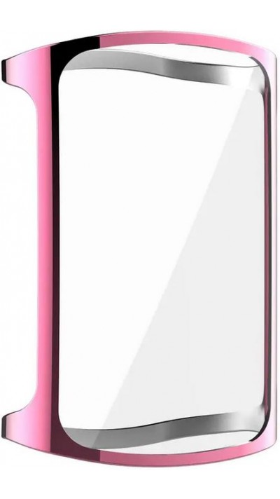 Fitbit Charge 5 / 6 Case Hülle - Cover ultra-slim mit Schutzglas - Rosa