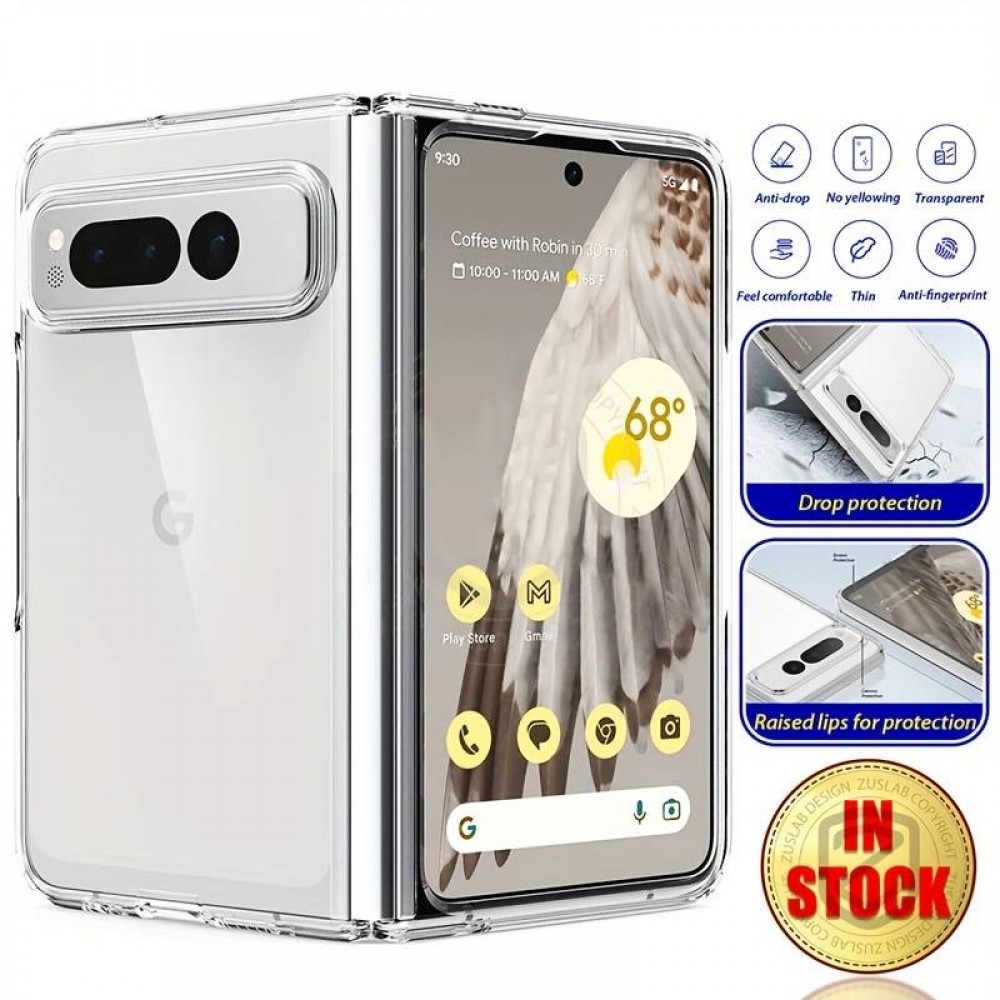 Coque Google Pixel Fold - Gel transparent Silicone Super Clear flexible