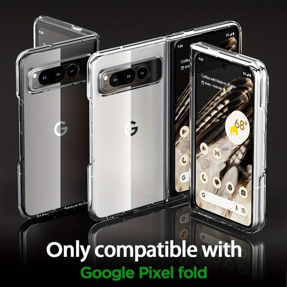 Coque Google Pixel Fold - Gel transparent Silicone Super Clear flexible