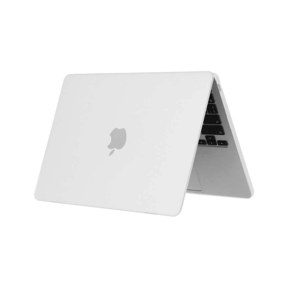 MacBook Pro 14" Case Hülle - Hardshell Schutzhülle Ultra-dünn für Apple MacBook Pro 14" zweiteilig semi-transparent - Weiss