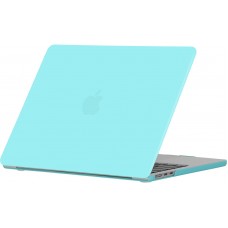 MacBook Pro 16" (2021, 2023) Case Hülle - Hardshell Schutzhülle Ultra-dünn zweiteilig semi-transparent - Hellblau