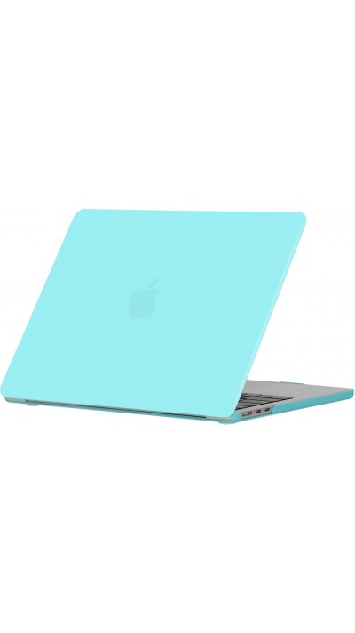 MacBook Pro 16" (2021, 2023) Case Hülle - Hardshell Schutzhülle Ultra-dünn zweiteilig semi-transparent - Hellblau