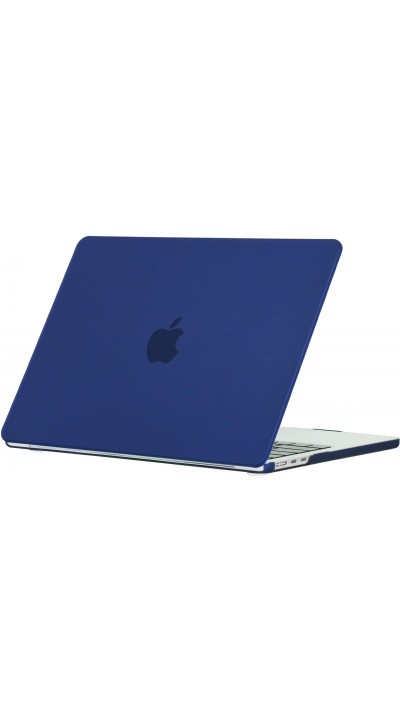 MacBook Pro 16" (2021, 2023) Case Hülle - Hardshell Schutzhülle Ultra-dünn zweiteilig semi-transparent - Dunkelblau