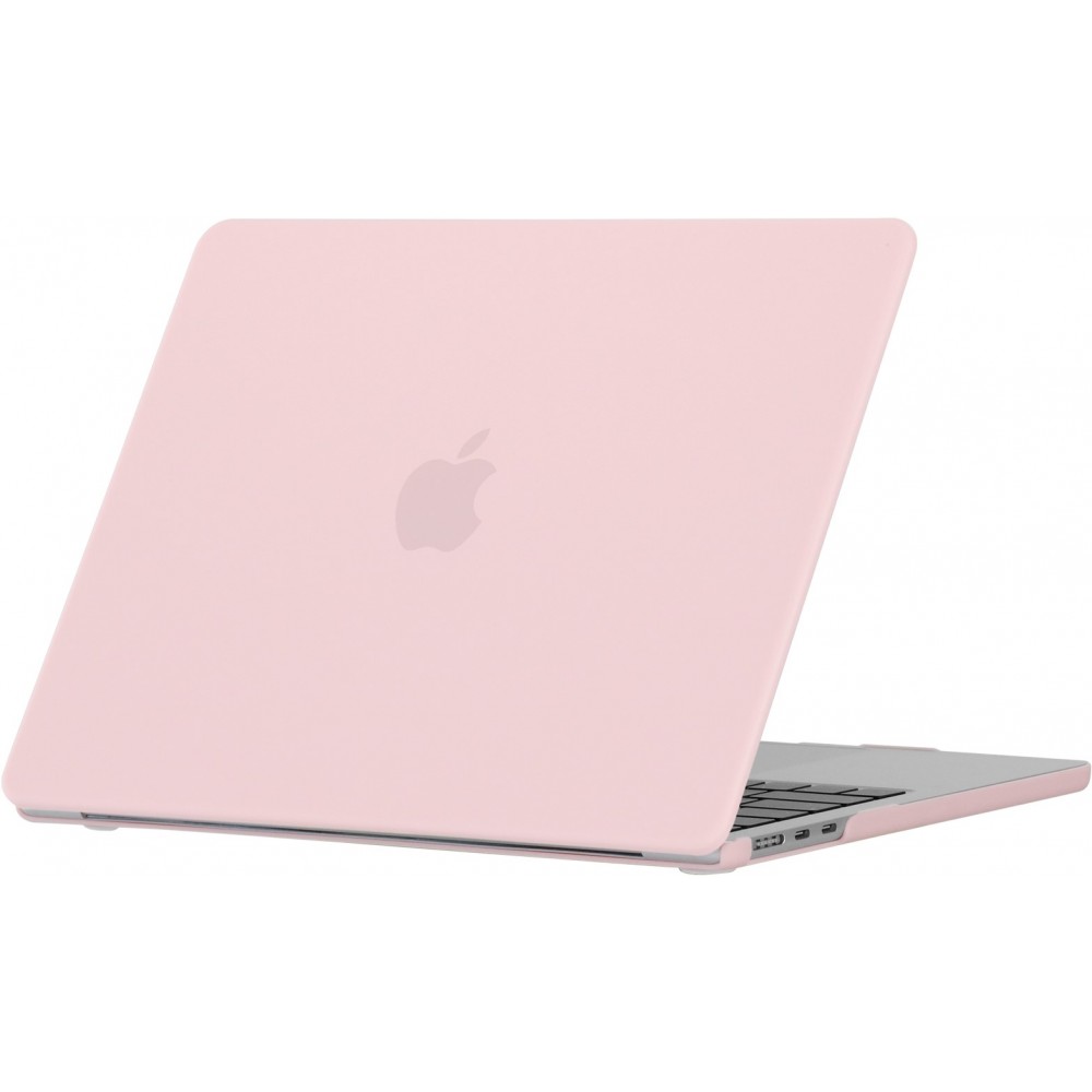 MacBook Pro 14" (2021, 2023) Case Hülle - Hardshell Schutzhülle Ultra-dünn zweiteilig semi-transparent - Hellrosa