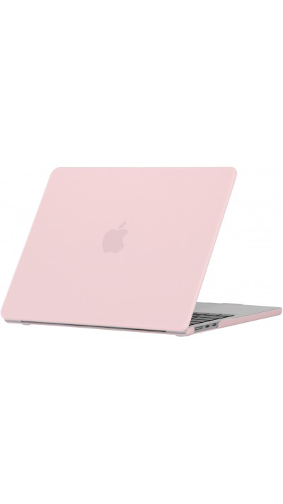 MacBook Pro 14" (2021, 2023) Case Hülle - Hardshell Schutzhülle Ultra-dünn zweiteilig semi-transparent - Hellrosa