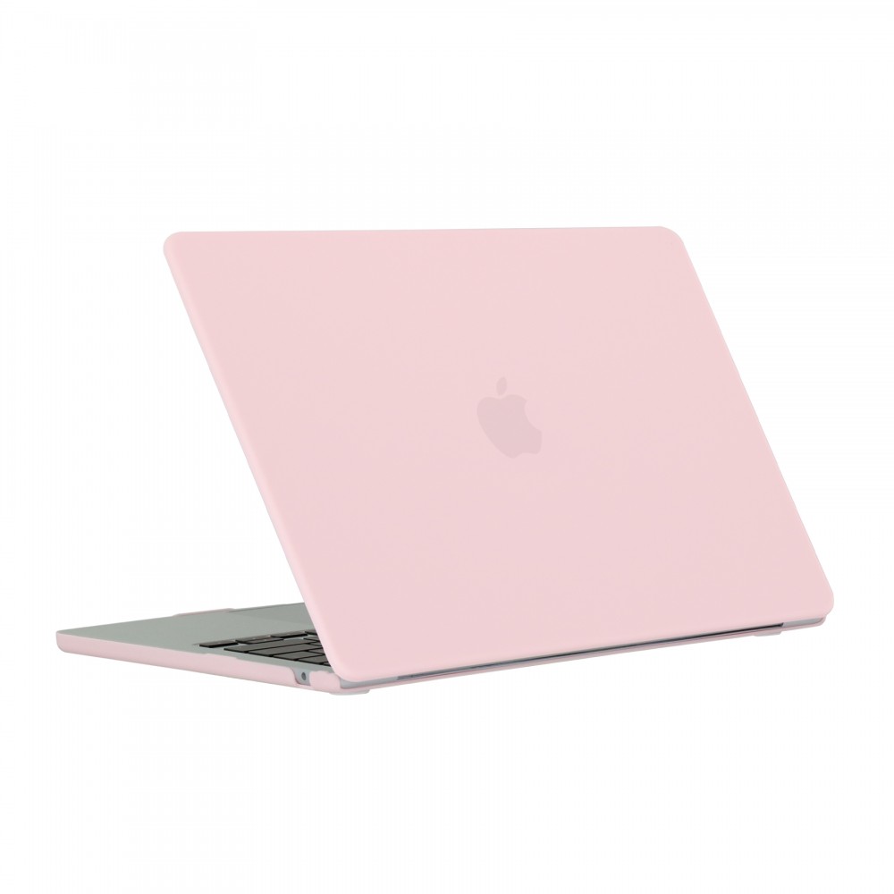 MacBook Pro 14" (2021, 2023) Case Hülle - Hardshell Schutzhülle Ultra-dünn zweiteilig semi-transparent - Hellrosa