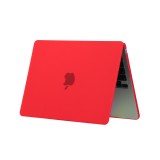 MacBook Pro 16" (2021, 2023) Case Hülle - Hardshell Schutzhülle Ultra-dünn zweiteilig semi-transparent - Rot