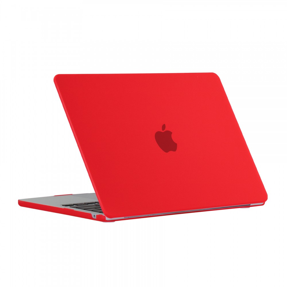 MacBook Pro 16" (2021, 2023) Case Hülle - Hardshell Schutzhülle Ultra-dünn zweiteilig semi-transparent - Rot