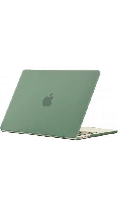 MacBook Pro 16" (2021, 2023) Case Hülle - Hardshell Schutzhülle Ultra-dünn zweiteilig semi-transparent - Dunkelgrün