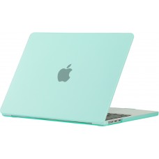 MacBook Pro 14" (2021, 2023) Case Hülle - Hardshell Schutzhülle Ultra-dünn zweiteilig semi-transparent - Mintgrün