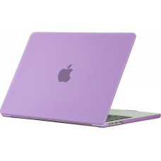 MacBook Pro 14" (2021, 2023) Case Hülle - Hardshell Schutzhülle Ultra-dünn zweiteilig semi-transparent - Violett