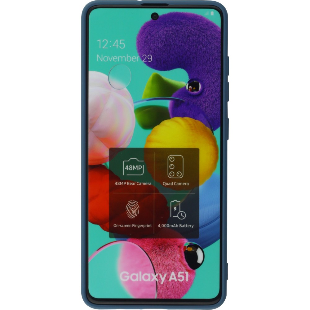 Hülle Samsung Galaxy A52 - Soft dunkelblau