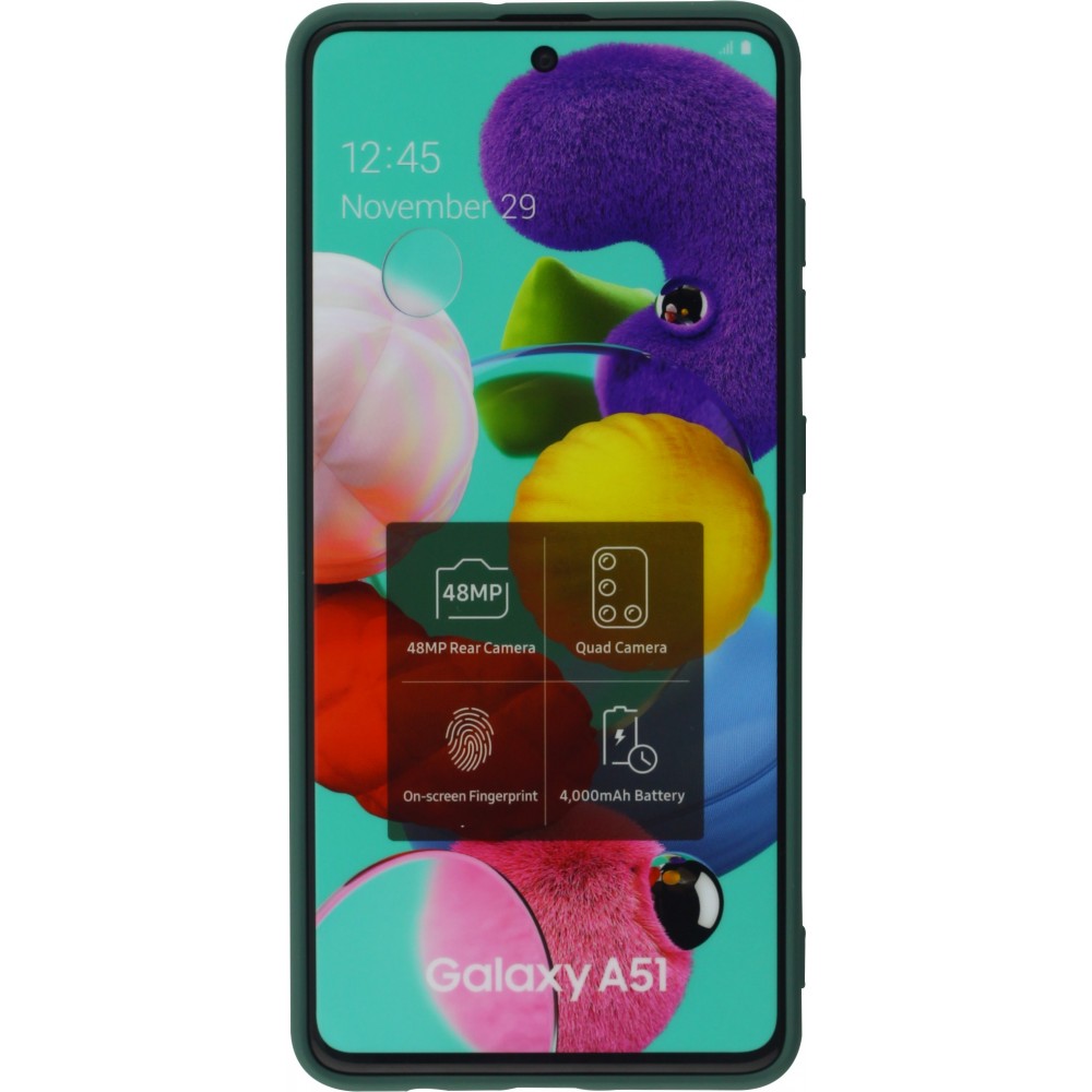 Hülle Samsung Galaxy A52 - Soft Touch Erdöl