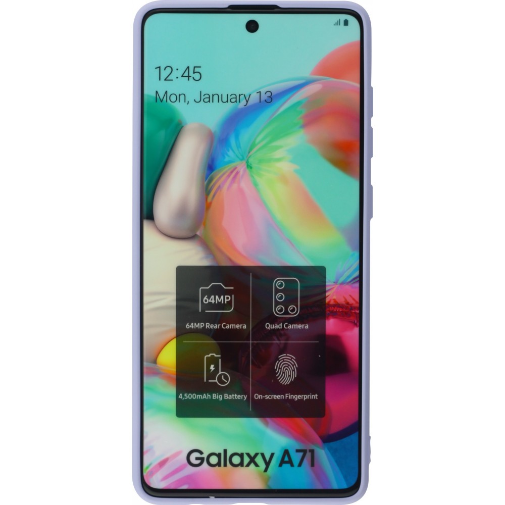 Hülle Samsung Galaxy A51 - Soft Touch - Violett